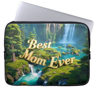 waterval beste moeder ooit laptop sleeve