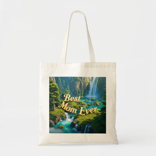 waterval beste moeder ooit tote bag (Voorkant)