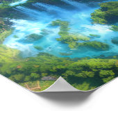 Waterval betoveren poster (Hoek)