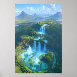 Waterval betoveren poster