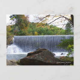 Waterval bij Banner Elk, Briefkaart North Carolina