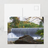 Waterval bij Banner Elk, North Carolina Briefkaart (Voorkant / Achterkant)