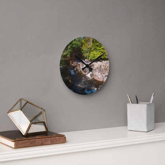 Waterval bij Betws-y-Coed, Snowdonia, Wales Ronde Klok (Kantoor)