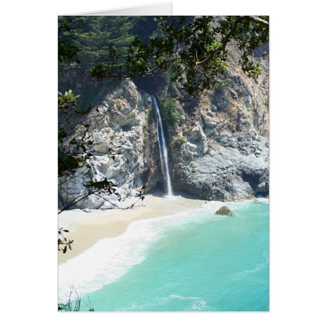 Waterval bij Big Sur (Voorkant)