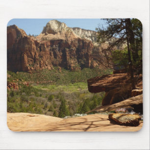 Waterval bij Emerald Pools in Zion National Park Muismat