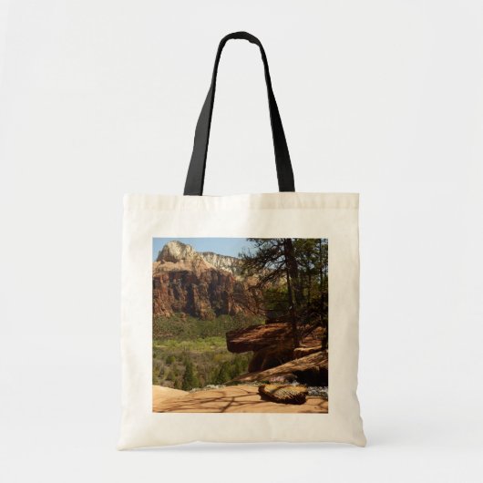 Waterval bij Emerald Pools in Zion National Park Tote Bag (Voorkant)