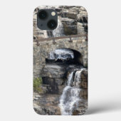 Waterval bij Glacier National Park iPhone Cases (Achterkant)