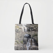 Waterval bij Glacier National Park Tote Bag (Voorkant)