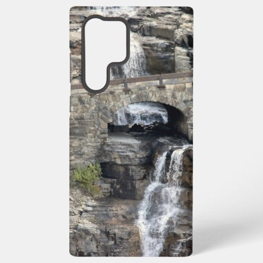 Waterval bij Glacier Samsung Phone Cases Samsung Galaxy Hoesje (Achterkant)
