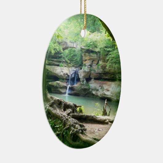 Waterval bij het oude Man Cave Ornament (Rechts)