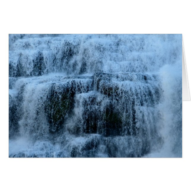Waterval bij Ithaca Herfsten New York (Voorkant Horizontaal)