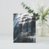 Waterval bij Ithaca Herfsten New York Briefkaart (Staand voorkant)