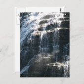 Waterval bij Ithaca Herfsten New York Briefkaart (Voorkant / Achterkant)