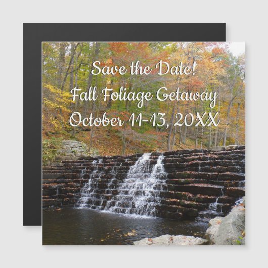 Waterval bij Laurel Hill State Park I (Voorkant / Achterkant)