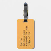 Waterval bij Laurel Hill State Park I Bagagelabel (Achterkant verticaal)