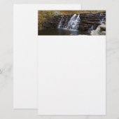 Waterval bij Laurel Hill State Park I Briefpapier (Voorkant / Achterkant)