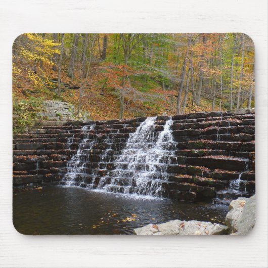 Waterval bij Laurel Hill State Park I Muismat (Voorkant)