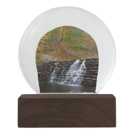 Waterval bij Laurel Hill State Park I Sneeuwbol (Voorkant)