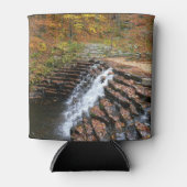 Waterval bij Laurel Hill State Park II Blikjeskoeler (Voorkant)