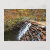 Waterval bij Laurel Hill State Park II Briefkaart (Voorkant)