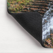 Waterval bij Laurel Hill State Park II Muismat (Hoek)