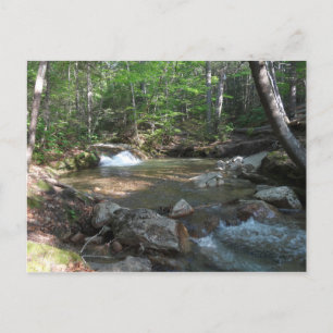 Waterval bij Pemigewasset River I Briefkaart