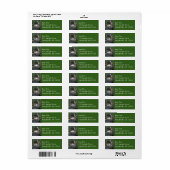 Waterval bij Pemigewasset River II Etiket (Full Sheet)