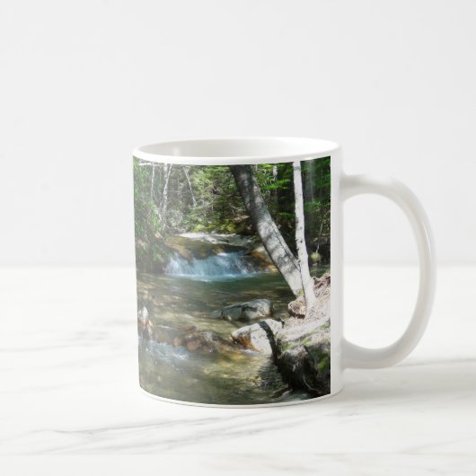 Waterval bij Pemigewasset River III Koffiemok (Rechts)