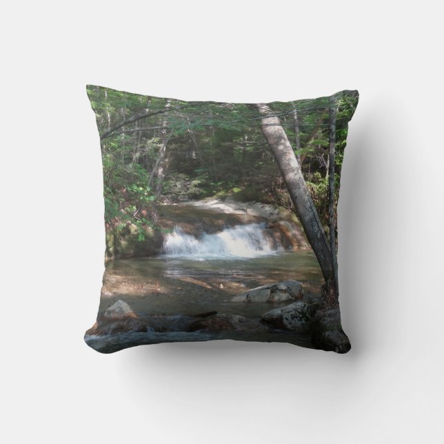 Waterval bij Pemigewasset-rivier II Kussen (Voorkant)