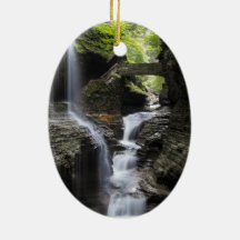 Waterval bij Watkins Glen, NY