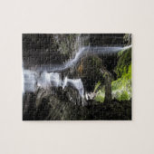 Waterval bij Watkins Glen, NY Legpuzzel (Horizontaal)