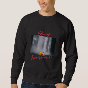 Waterval blijf onbevreesd trui