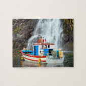 Waterval & boot legpuzzel (Horizontaal)
