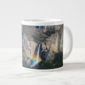 Waterval | Bridal Veil Herfsten Yosemite Californi Grote Koffiekop (Voorkant rechts)