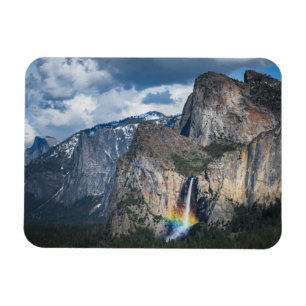 Waterval Bridal Veil Herfsten Yosemite Californi Magneet