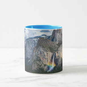 Waterval   Bridal Veil Herfsten Yosemite Californi Mok