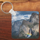 Waterval | Bridal Veil Herfsten Yosemite Californi Sleutelhanger (Voorkant)