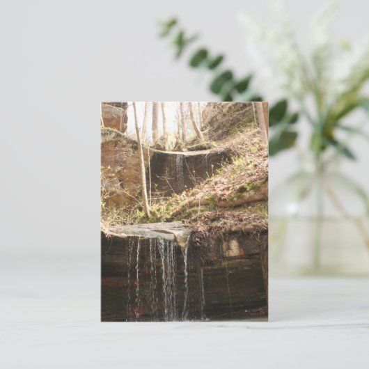 Waterval Briefkaart (Staand voorkant)