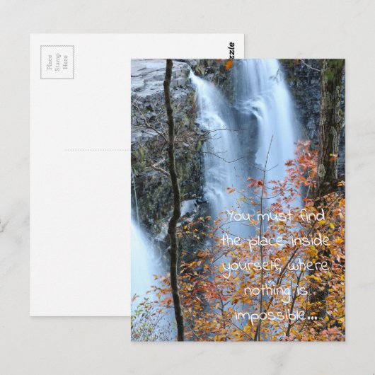 Waterval Briefkaart (Voorkant / Achterkant)