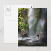 waterval briefkaart (Voorkant / Achterkant)
