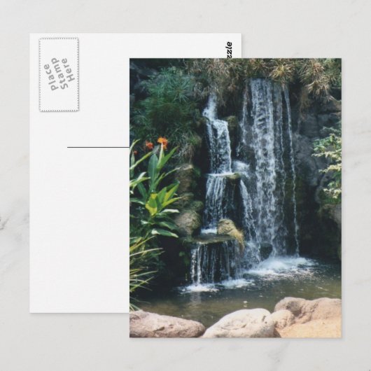 Waterval Briefkaart (Voorkant / Achterkant)