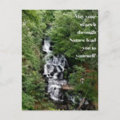 Waterval Briefkaart (Voorkant)