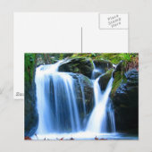 waterval briefkaart (Voorkant / Achterkant)