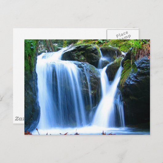 waterval briefkaart (Voorkant / Achterkant)