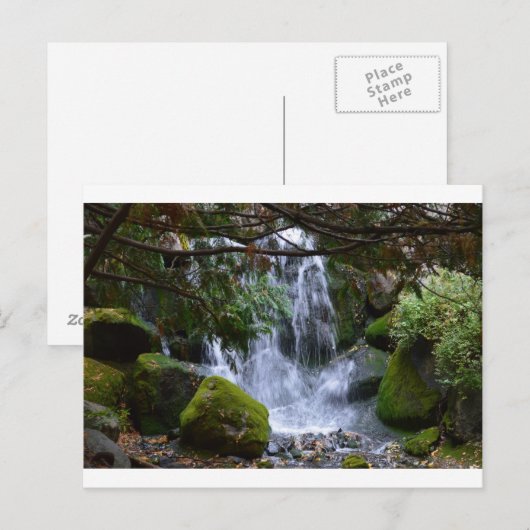 Waterval Briefkaart (Voorkant / Achterkant)