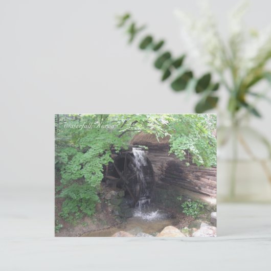 Waterval Briefkaart (Staand voorkant)