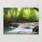 Waterval Briefkaart (Voorkant)