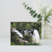 waterval briefkaart (Staand voorkant)