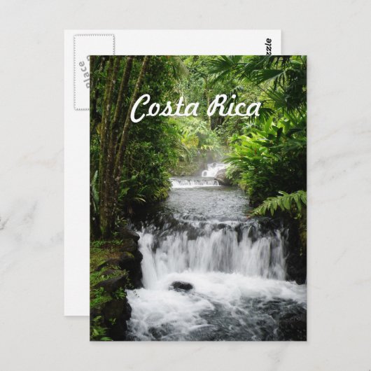 Waterval Briefkaart (Voorkant / Achterkant)