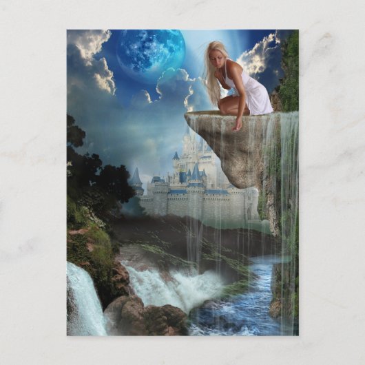 Waterval (Briefkaart) Briefkaart (Voorkant)